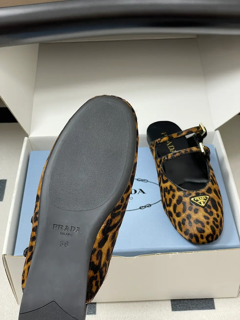 Miniature : Mules Prada 