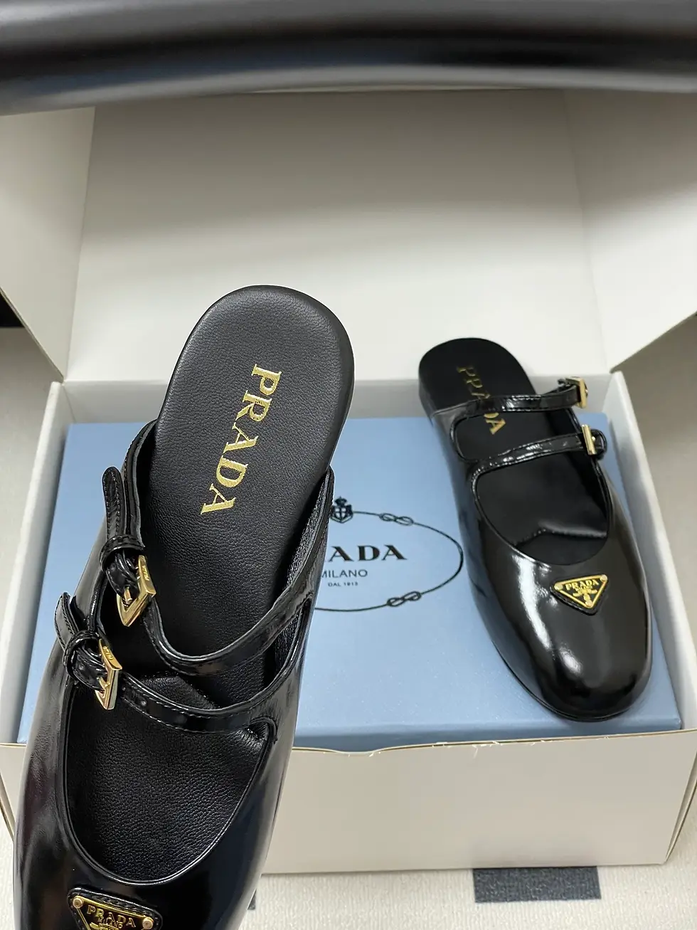Miniature : Mules Prada 