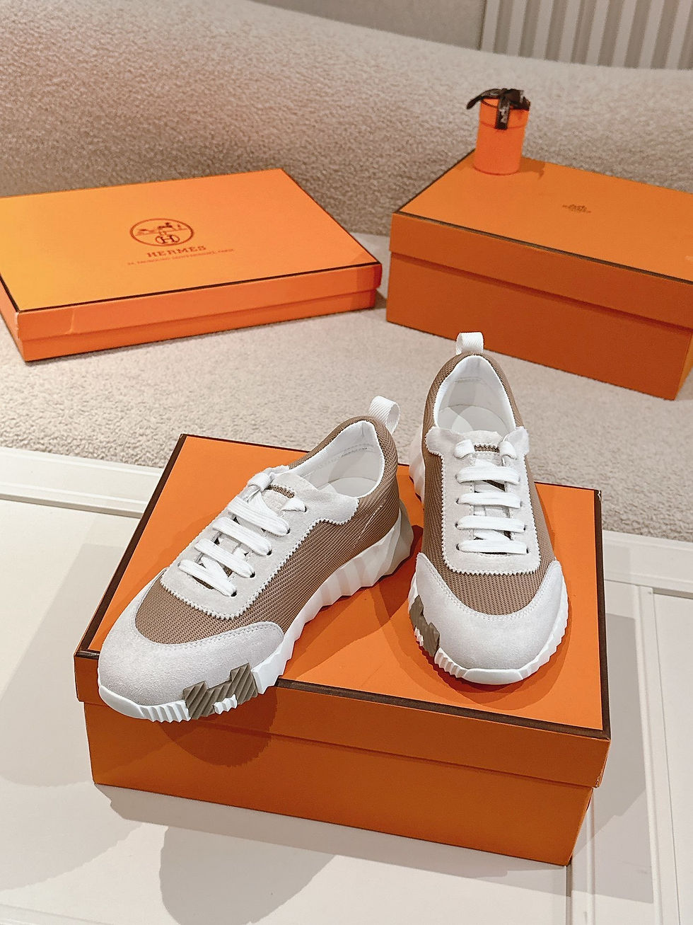 Miniature : Baskets Hermès 