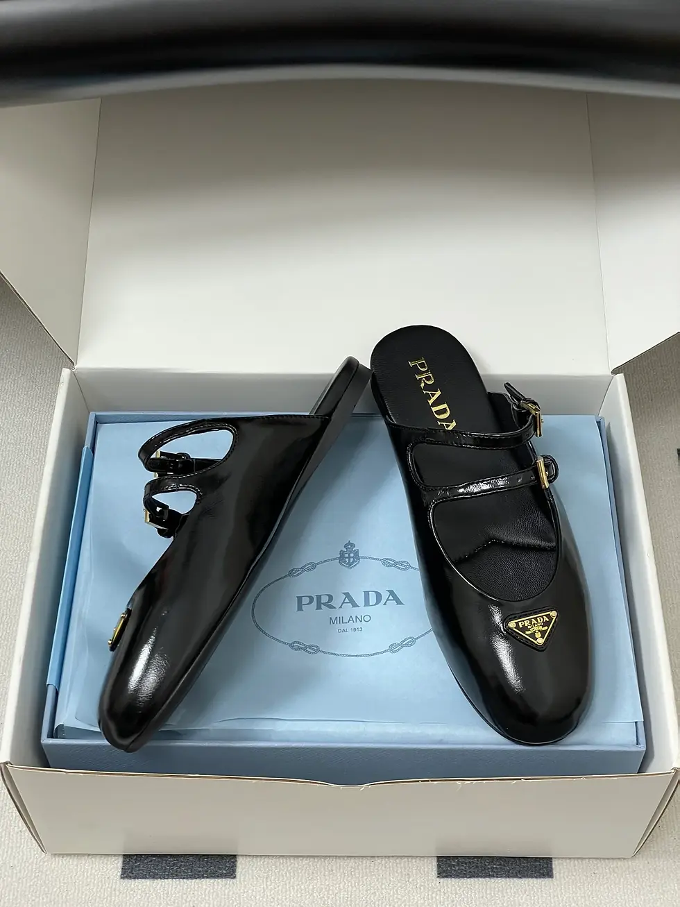 Miniature : Mules Prada 