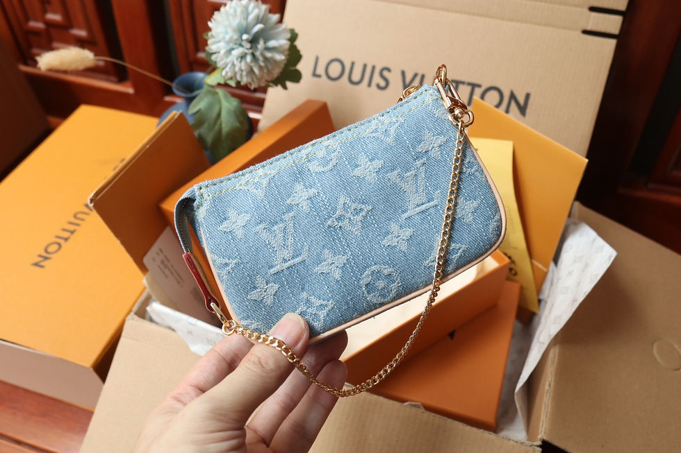 Miniature : Sac jeans LV