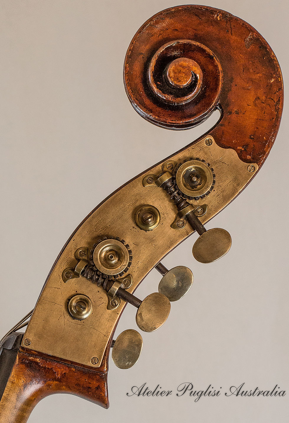 Thumbnail: Riviere and Hawkes, 3/4 D.Bass - c. 1889