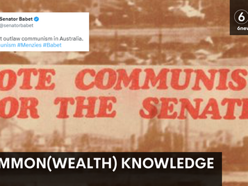 Common(wealth) Knowledge #42: Why Australia can't ban political parties