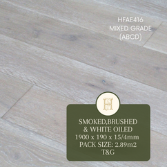 Mixed Grade Wood Flooring