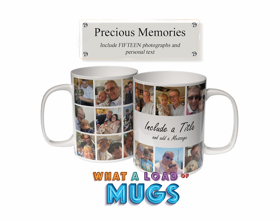 Personalised, Printed, Custom Photographic Ceramic Mugs UK