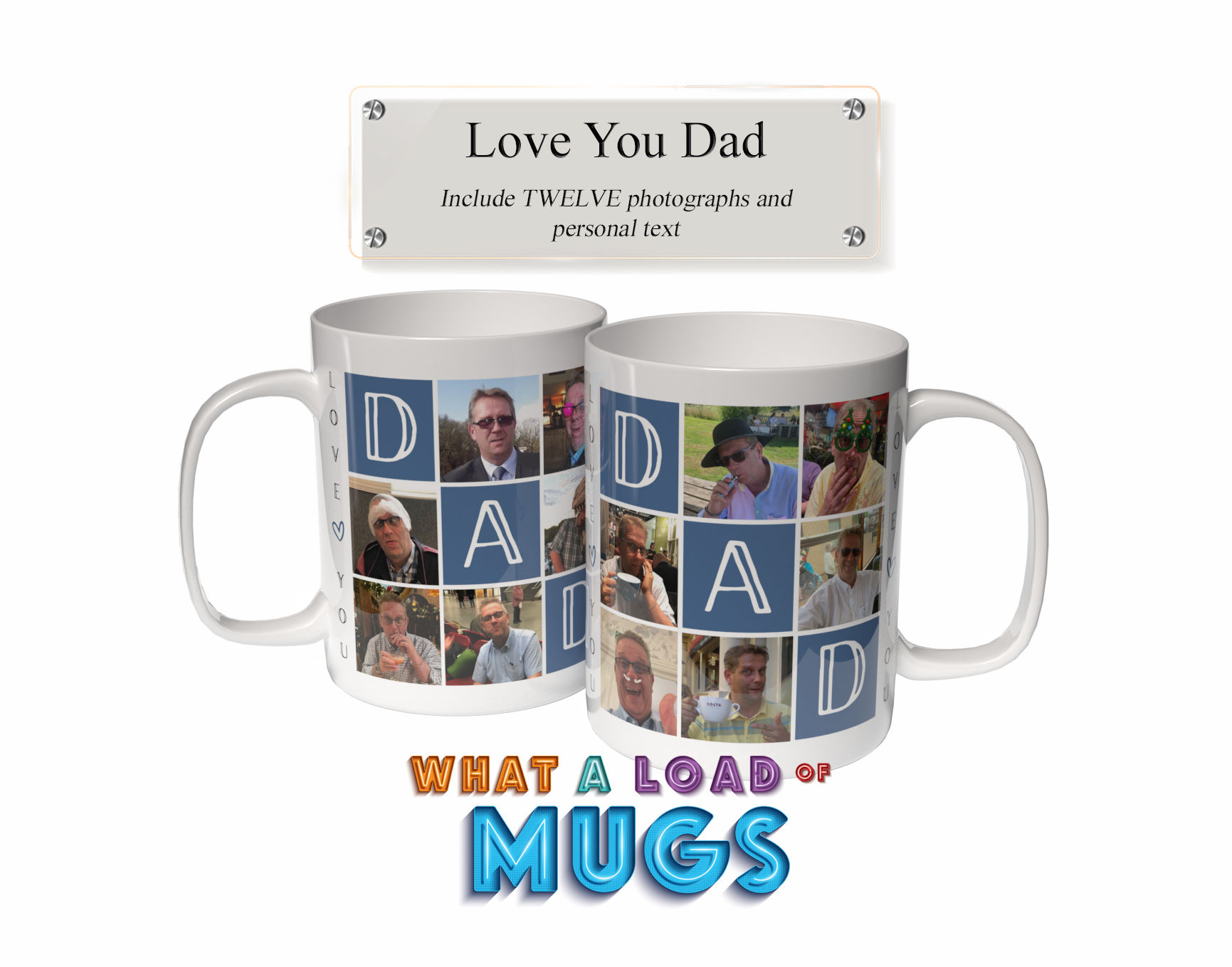 Personalised, Printed, Custom Photographic Ceramic Mugs UK