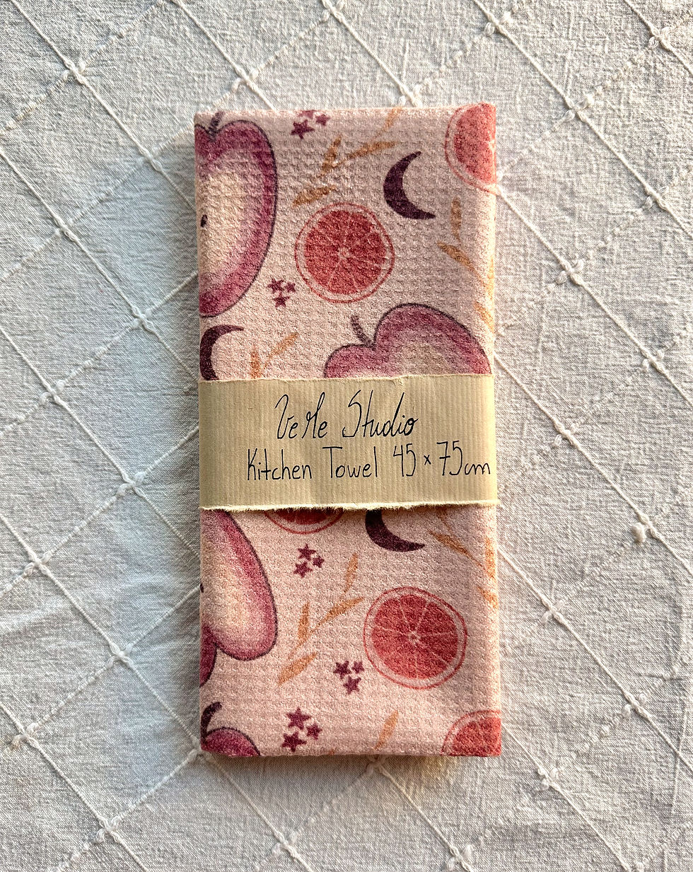Thumbnail: Kitchen Towel - 45 x 75 cm - Fruits of Fall