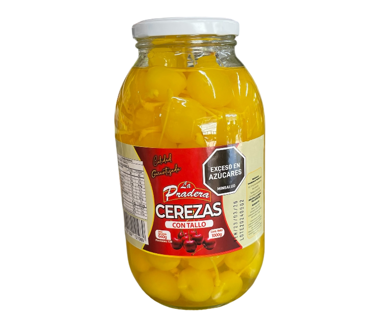 CEREZA CON TALLO AMARILLO X KILO PRADERA