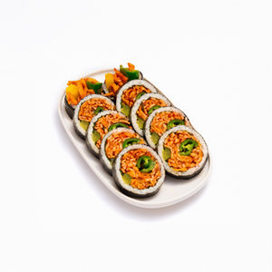 Spicy Fishcake Kimbap