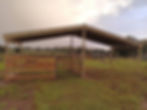 custom carport to cover machinery