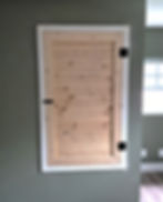 Custom Door in bedroom