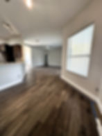 new flooring in dining area