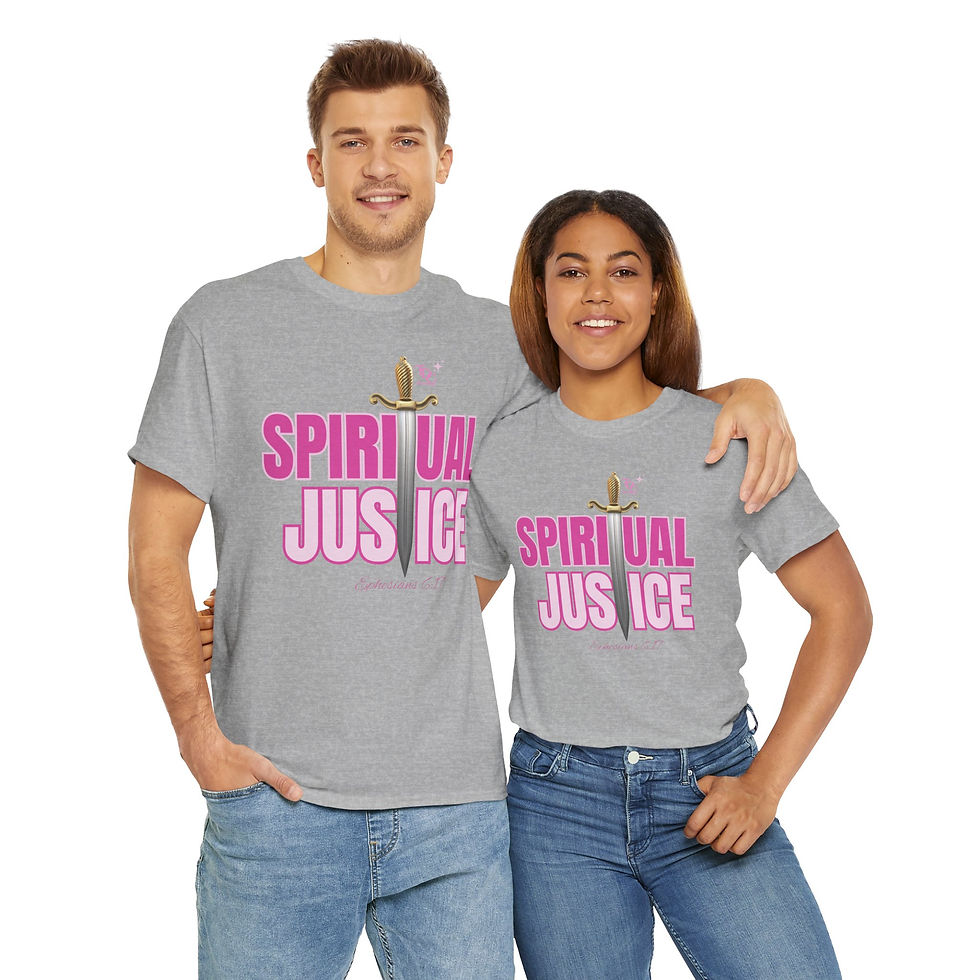 Thumbnail: Spiritual Justice Unisex Heavy Cotton Tee