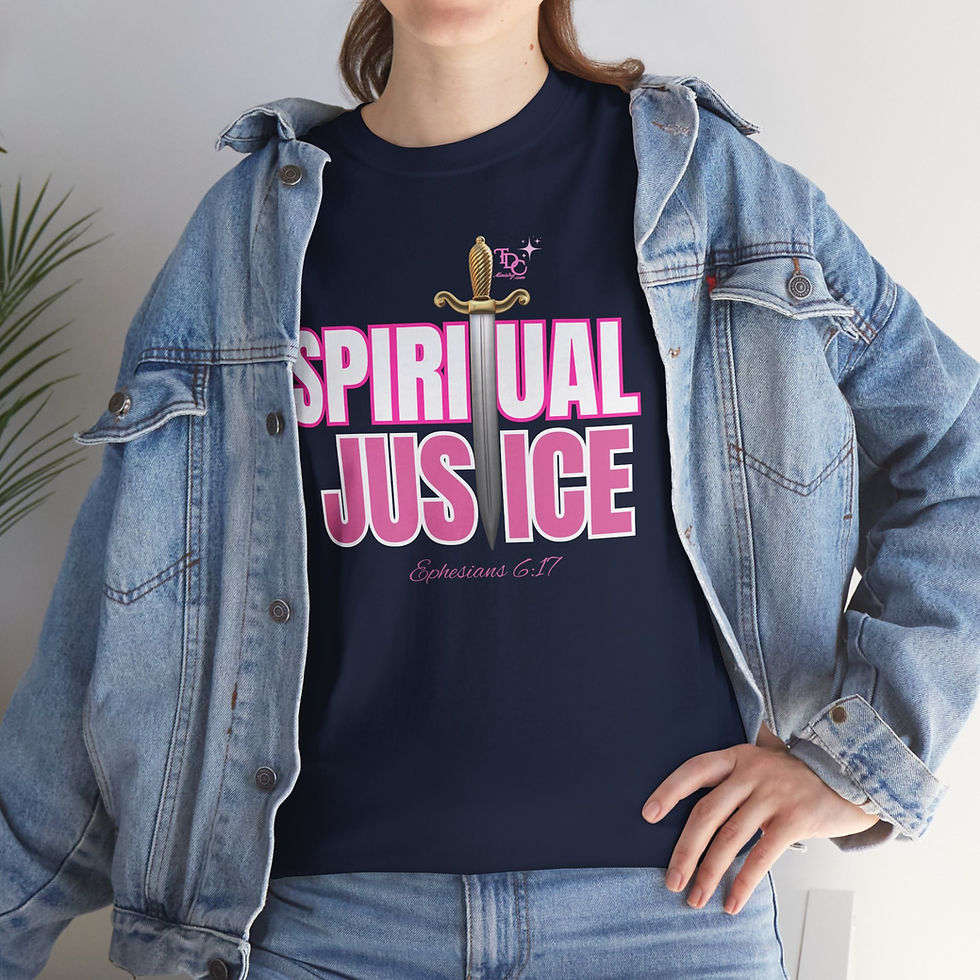 Thumbnail: Spiritual Justice Unisex Heavy Cotton Tee