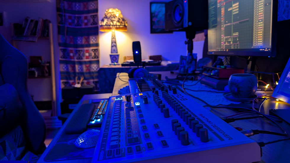 Studio for audio post production for film