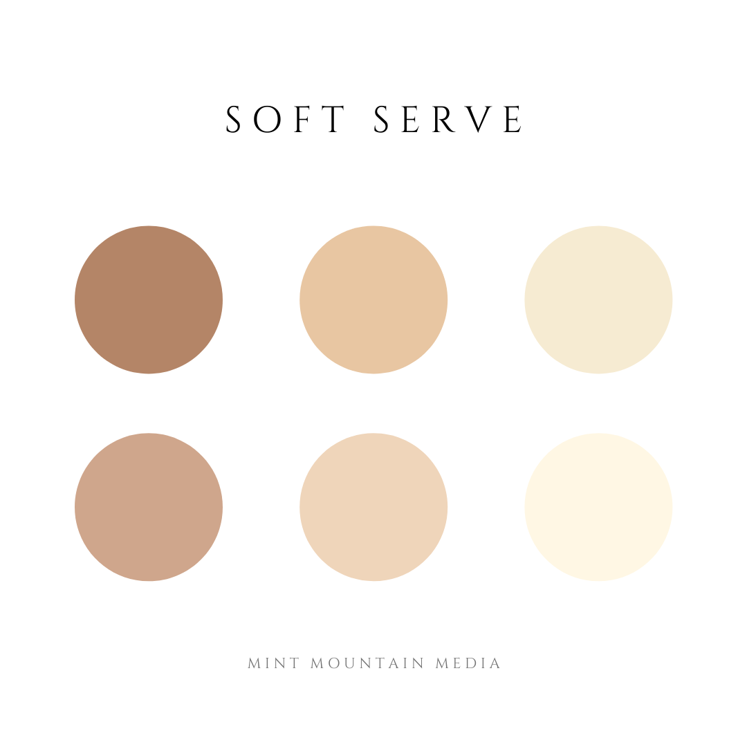 Soft Serve Color Palette