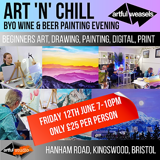 Art 'n' Chill - BYO Wine & Beer Painting Evening