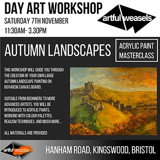 Autumn Landscapes - Acrylic Masterclass