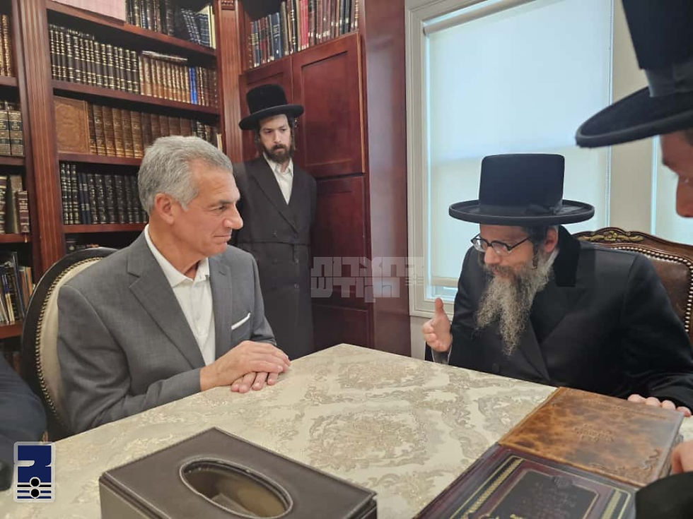 לויפנדע גאווענער אין ניו דזשערזי אויפגענומען בכבוד והערצה במעונו פון האד' מסקולען לעיקוואד
