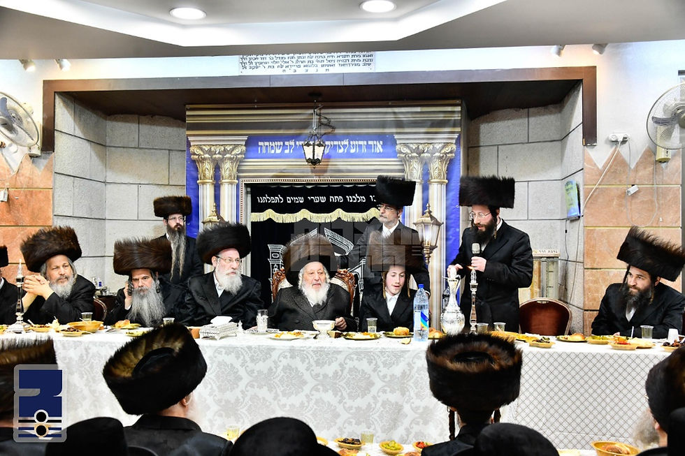 שמחת הפארשפיל פון אור אייניקל ביי האד' מנאראל צום שמחת החתונה די וואך אין ניו יארק