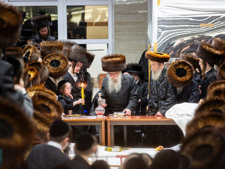 בוני ביהמ"ד החדש פשעווארסק וועלן מיטלעבן זעלטענעם "שבת מיט'ן רבי'ן" און הילולת הרה"ק מסאטמאר זי"ע אין פראנקרייך