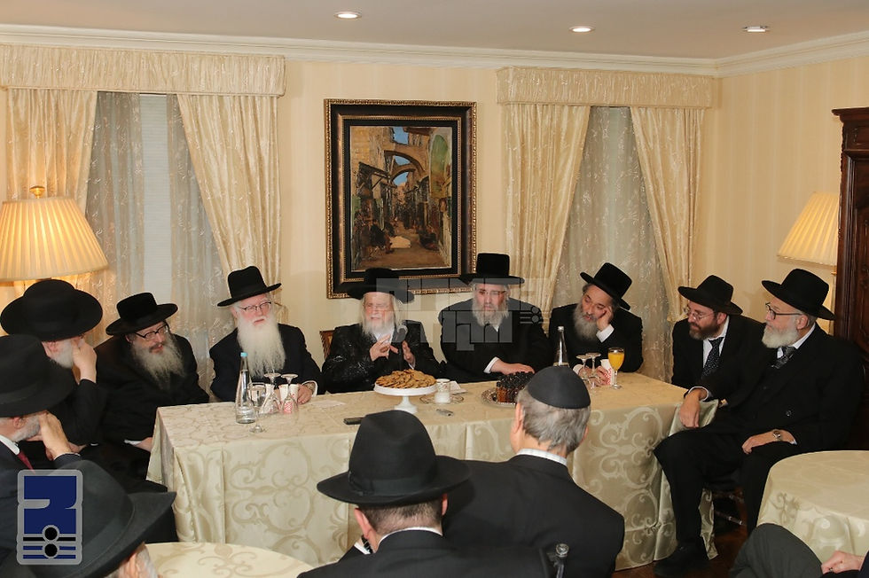 מסיבה מפוארה אין לאורענס לטובת כולל חיים ושלום מונקאטש בראשות האד' ממונקאט