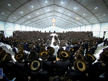 לעכטיגער געהויבענער שבת קודש אין אתרא קדישא מירון בצילא קדישא פון האד' מסאטמאר | ברייטע דעקונג