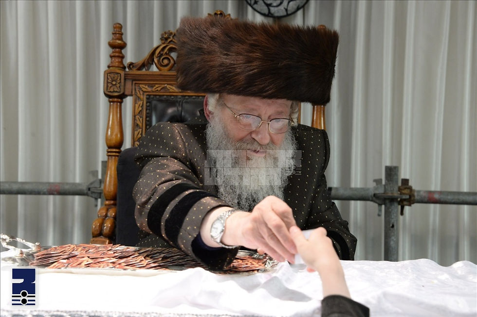 בקשו רחמים: האד' מנדבורנא חיפה אריינגעפירט אין שפיטאל נאכן אוועקפאלן אין מקוה ערב שב"ק