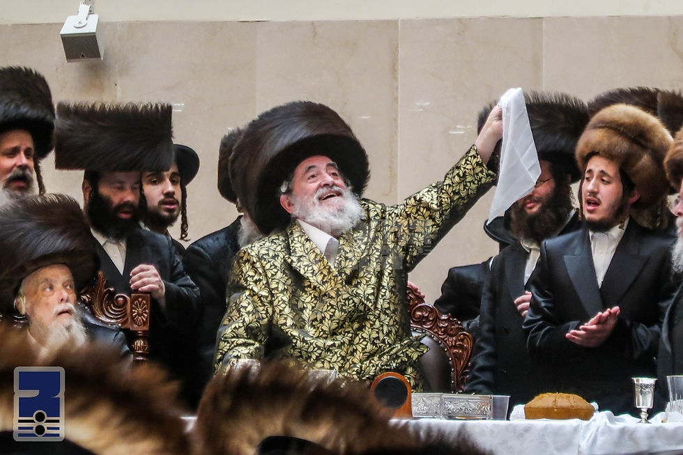 ווידיאו • שמחת התנאים פון החתן נכד מרן אדמו"ר מוויזניץ שליט"א