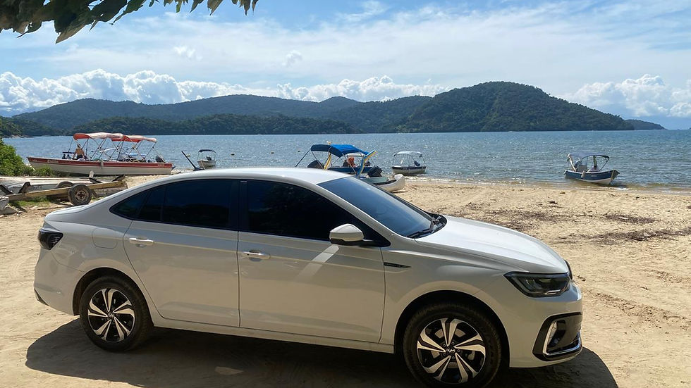 Volkswagen Virtus Branco Paraty Prime Transfer