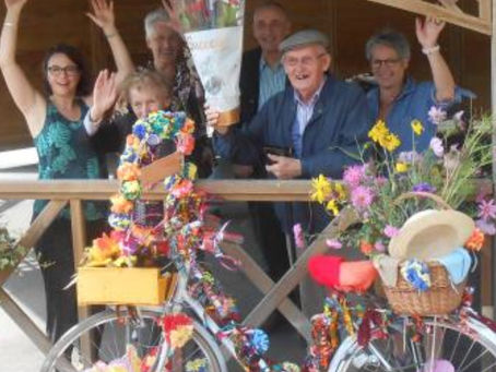 La Rose des vents victorieuse lors d’un concours.