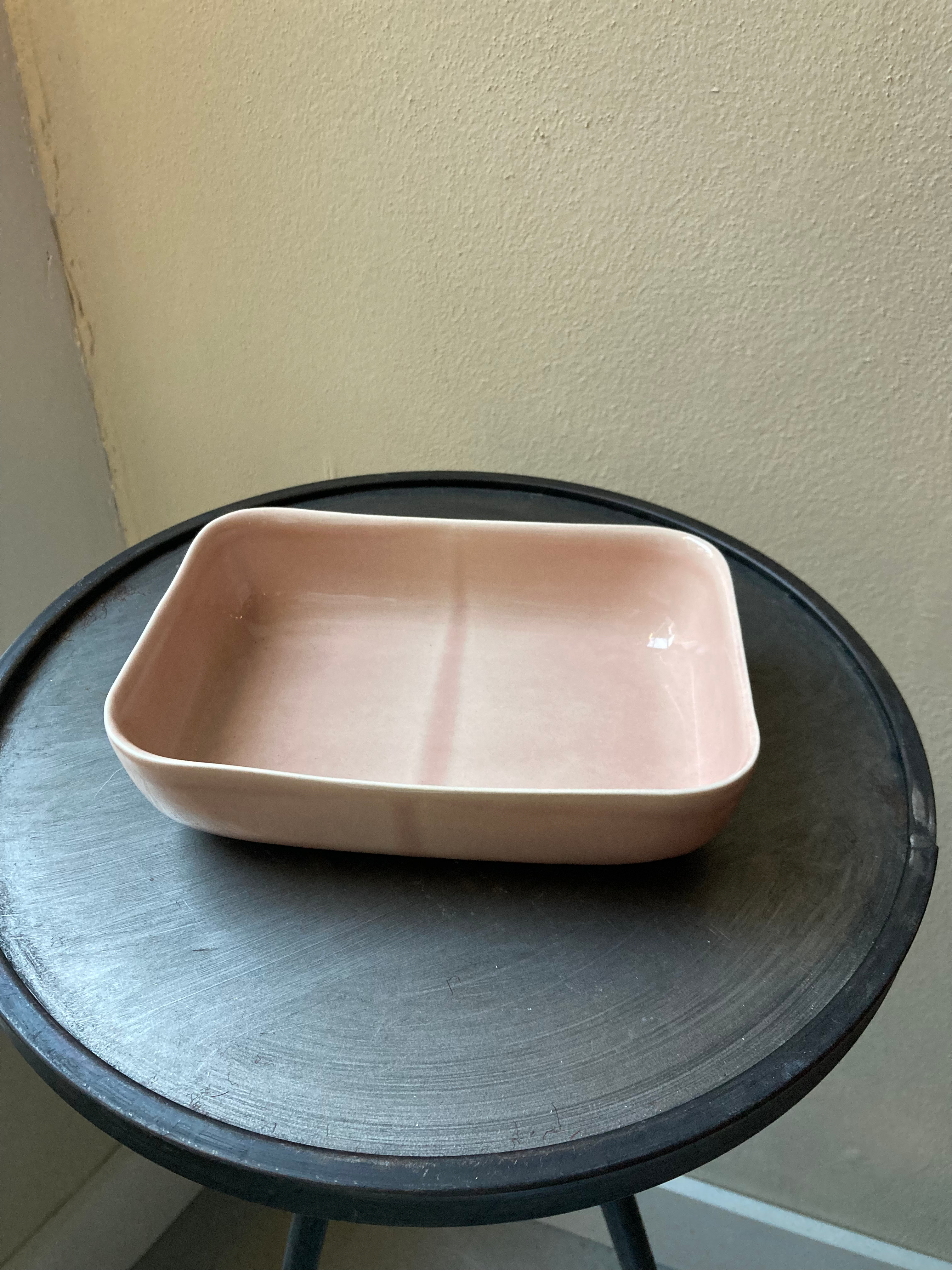 Svelte ovenschaal 20 cm rose, Nosse Ceramics