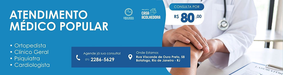 Casa Acolhedora - Atendimento Médico Popular