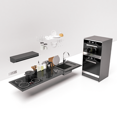 Kit Cozinha Black