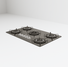 Cooptop Brastemp 5 Bocas Preto