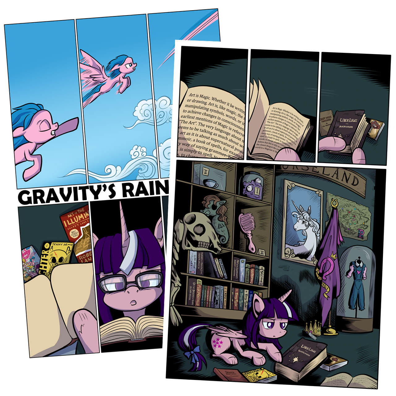 Horse Famous - Issue #1 Gravity's Rainboom