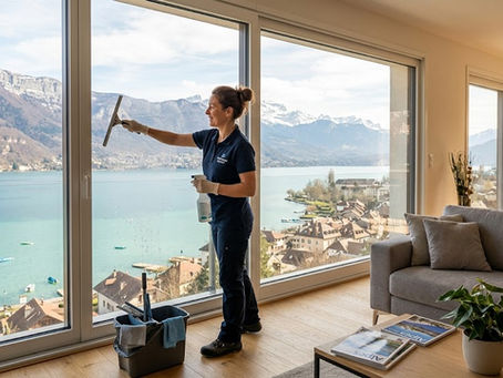 Entreprise de nettoyage particulier Annecy : quels services pour votre logement ?
