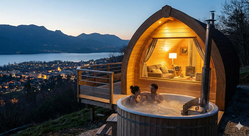 Week-end à Aix-les-Bains : Votre nuit insolite entre lac et montagne