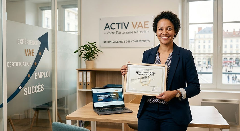 VAE demandeur d’emploi : Les avantages majeurs pour rebondir vers l'avenir