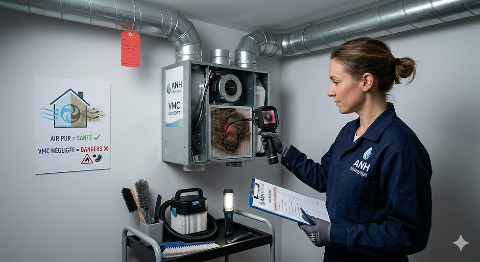 Entretien VMC : dangers et risques d’une installation négligée