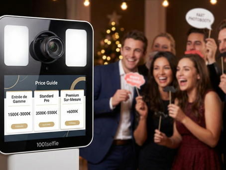 Achat photobooth tarif : Quel budget pour une borne photo rentable et durable ?