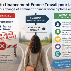 Fin du financement France Travail pour la VAE : ce qui change et comment financer votre diplôme en 2026