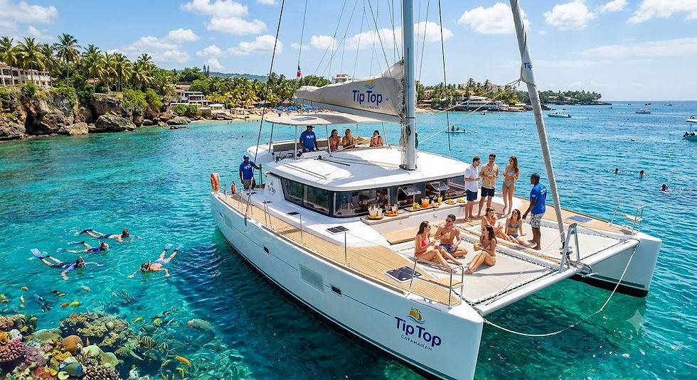 What to Expect on a Sosúa Bay Catamaran and Snorkeling Experience