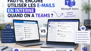 Faut-il encore utiliser les e-mails en interne quand on a Teams ?