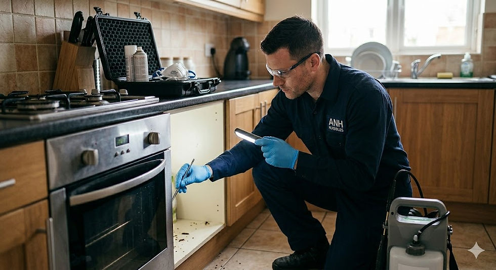 Désinfection anti-cafard : quand faut-il réellement la réaliser ?