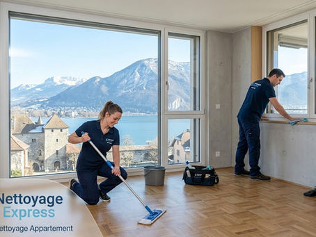 Nettoyage d’appartement à Annecy après déménagement : le guide complet