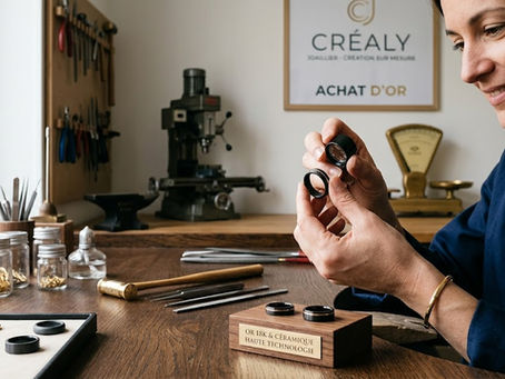 Bague céramique noire : pourquoi c'est le bijou homme de demain ?