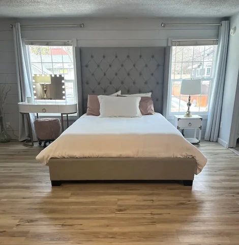 Garden District Carriage House studio Apartment Airbnb Short Term Rental Coeur d'Alene CDA ID