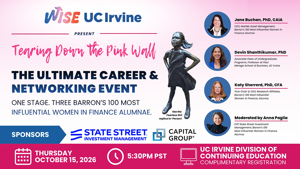 October Uc In The Ultimate Career & Networking Event at UC Irvine Thursday, October ...