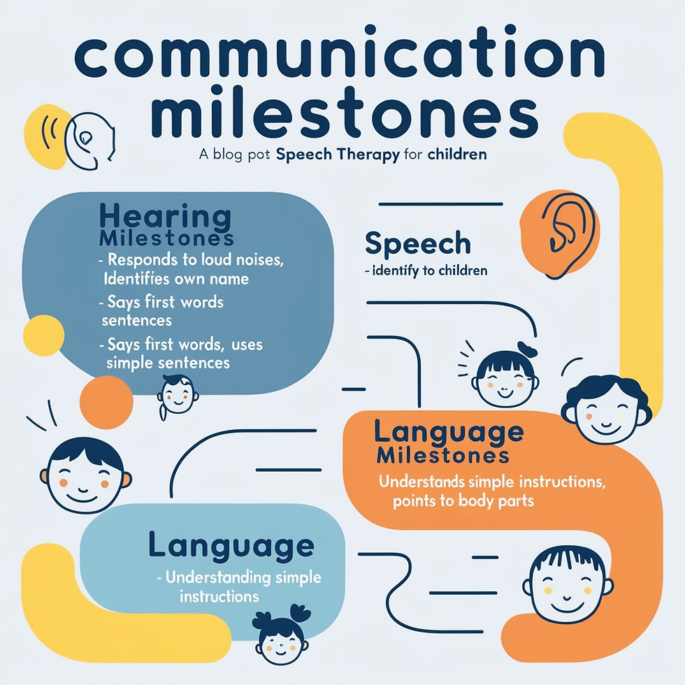 Early Childhood Milestones: A Parent’s Guide to Supporting Speech and Learning